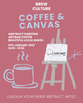 Coffee & Canvas at Brew Culture | 9 January 2027