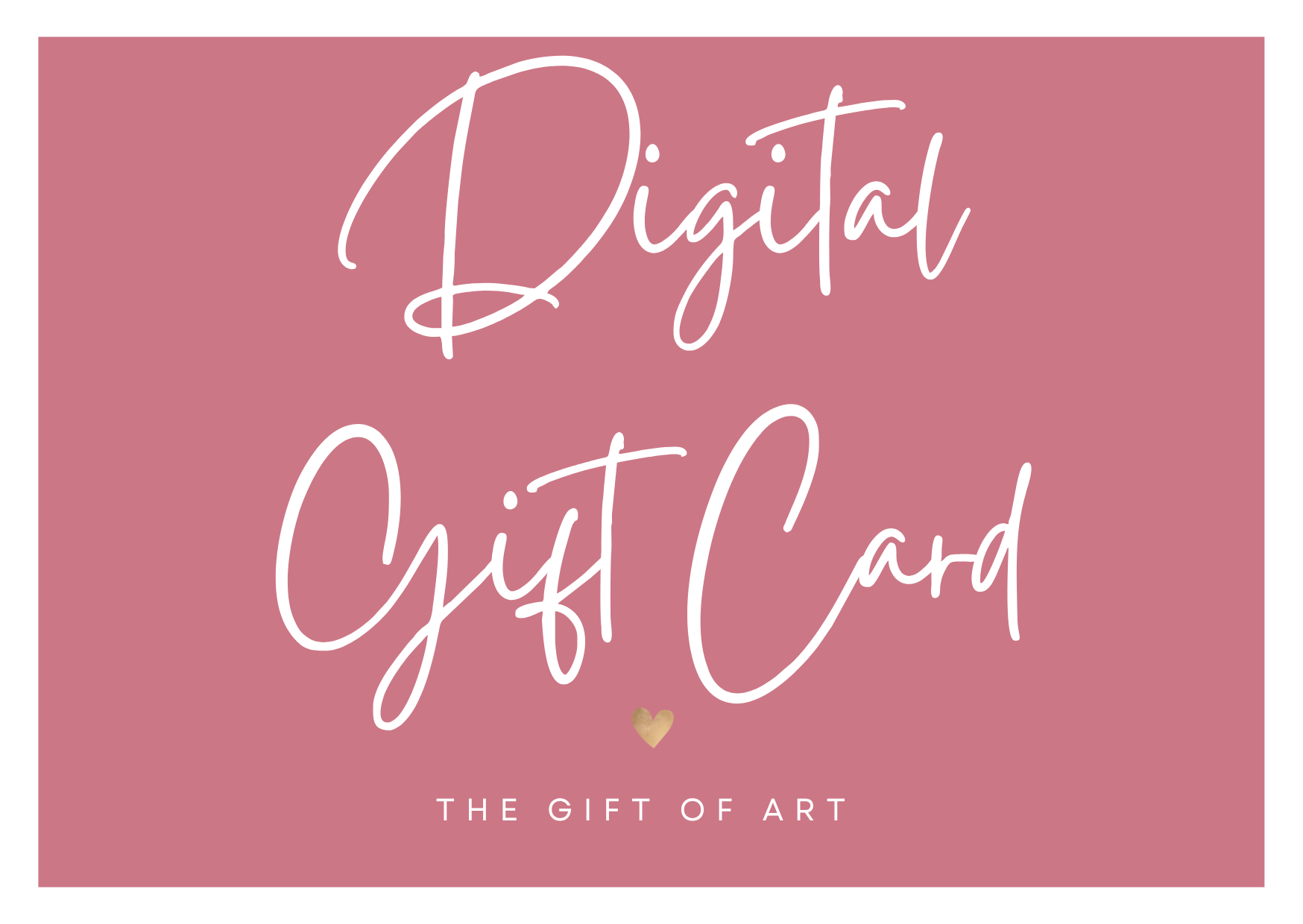 Art by Sarah  - Digital Gift Card
