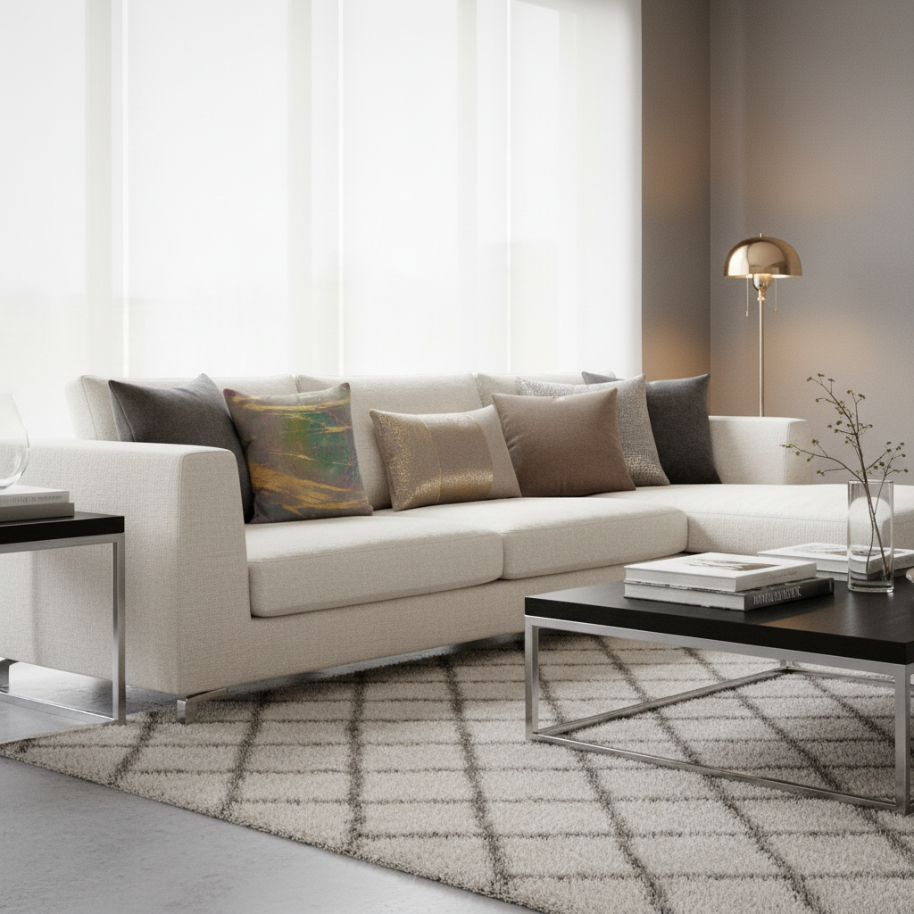 Fleeting Wings Cushion - Linen Style