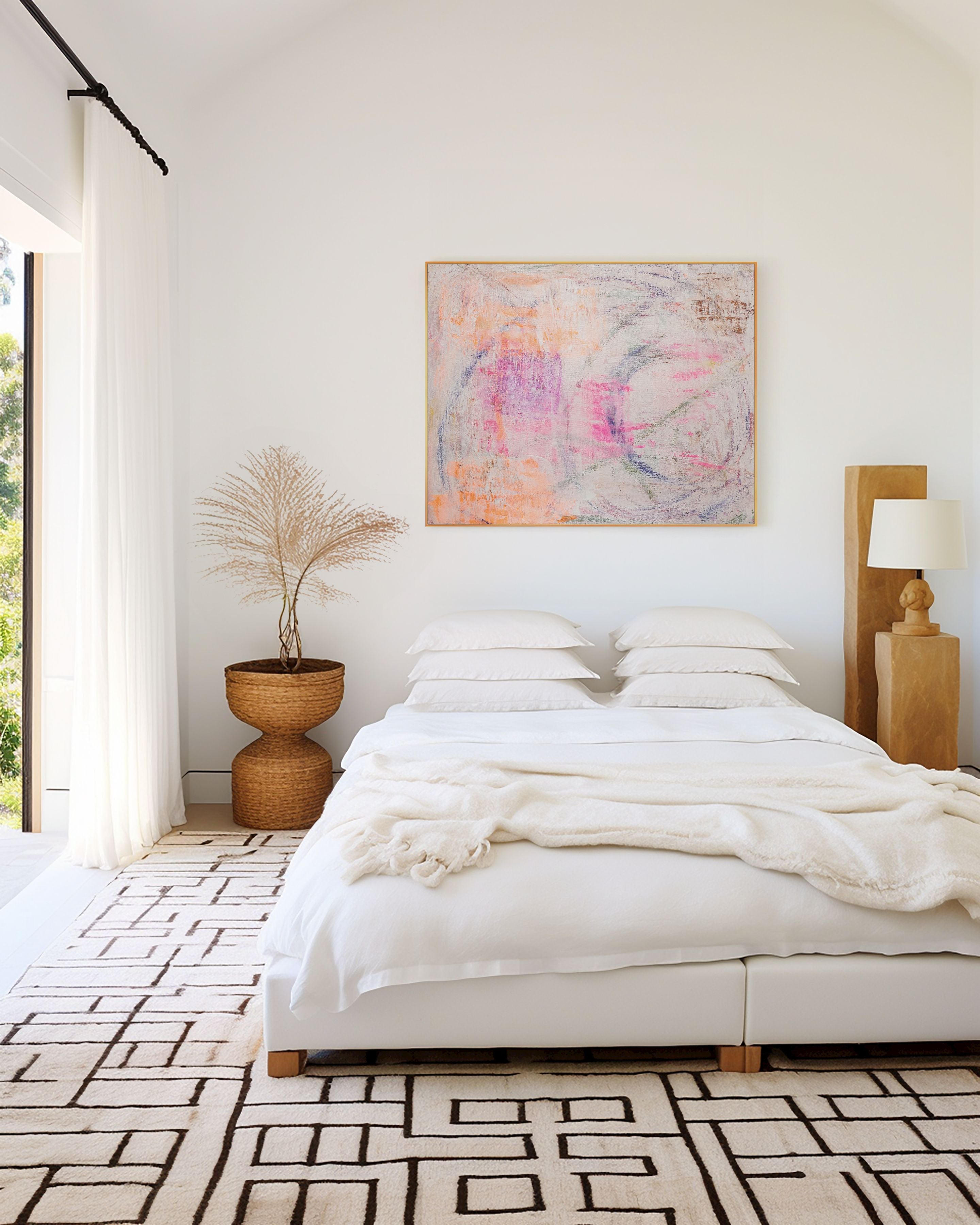 Colour Outside the Lines | Art Canvas Print