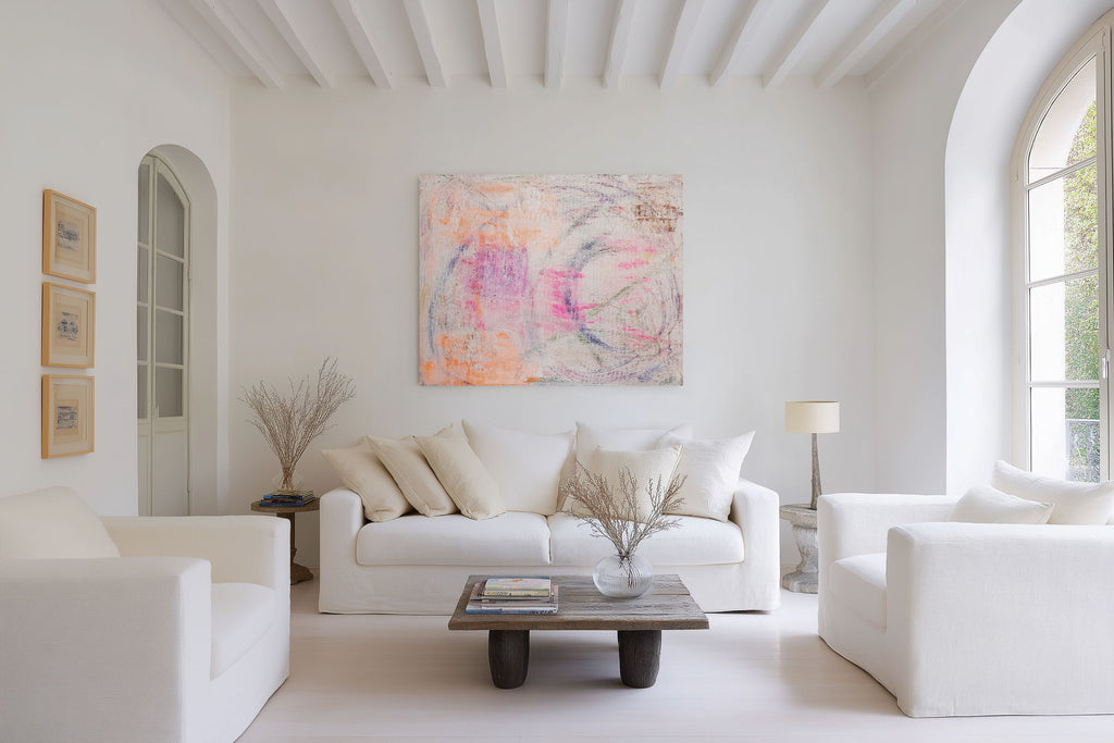 Colour Outside the Lines | Art Canvas Print