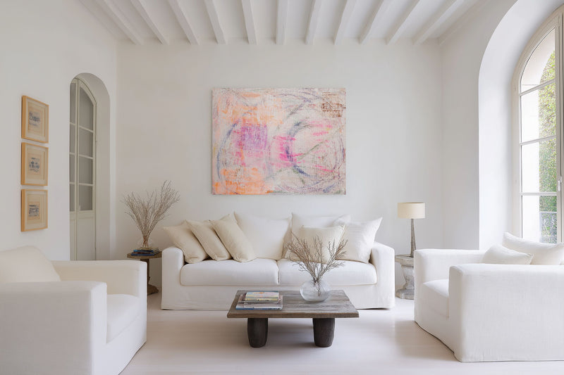 Colour Outside the Lines | Art Canvas Print